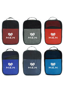 Túi đựng giày thể thao nam nữ siêu gọn nhẹ quai xách trơn 1 ĐÔI sắc màu vuông KT1 GSR11 [Có bảo hành]