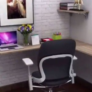 เหล็กฉากพับได้ 2ชิ้น/ชุด รับน้ำหนักได้ 150 kg ชั้นพับได้ ชั้นวางของ ชั้นวางหนังสือ แถมฟรีน็อตและพุกพลาสติก (เฉพาะเหล็กฉากไม่รวมไม้)