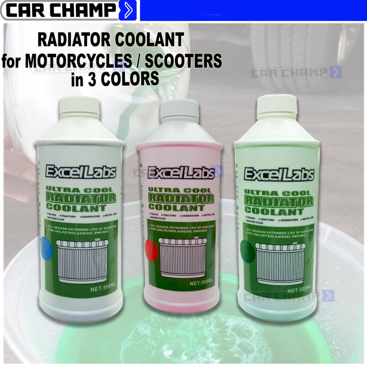 Ultra Cool Radiator Ultra Cool Radiator Coolant for Motorcycle / Scooters 500ml - ExcelLabs ...