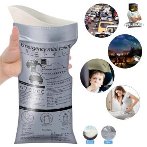 (1) Pcs Kantong PIPIS Urine Wanita Pria Portable Emergency Outdoor di mobil Travel Portable / kantung Urine / Urine Bag