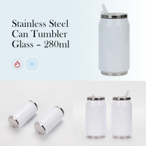 LifeCraft SG Stainless Steel Double Wall Can Shape tumbler 280ml