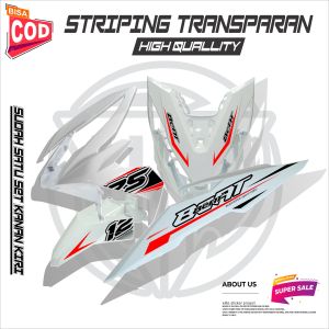 STRIPING VARIASI TRANSPARAN HOINDA BEAT NEW 125 STICKER CUSTOM 2016