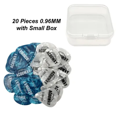50 Pieces Celluloid Guitar Picks Mediator Thickness 0.46 /0.71/0.96/1.2 MM Electric Bass Pick Plectrum Guitar Accessories