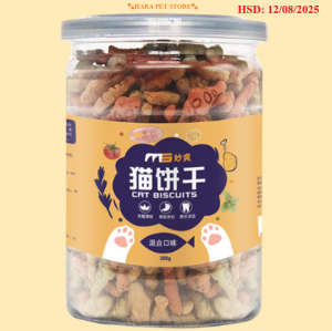 Bánh cá vị cỏ catnip cho Mèo (mẫu mới) - Hara Pet Store