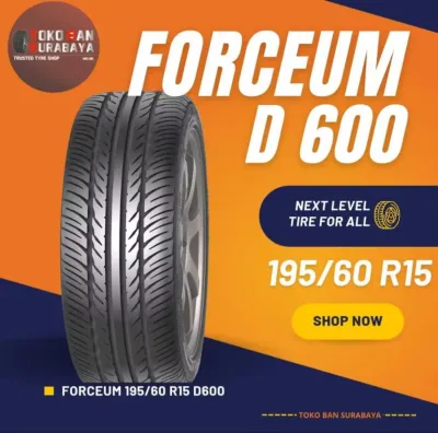 Ban Forceum 195/60 R15 195/60R15 19560R15 19560 R15 195/60/15 R15 R 15 D600 D 600
