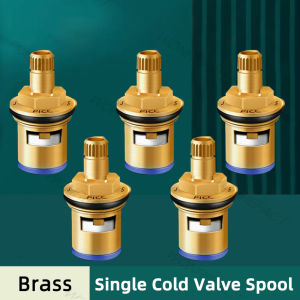 1/2" Brass Cartridge 20 Teeth Quarter Turn Valve Faucet Tap Replacement
