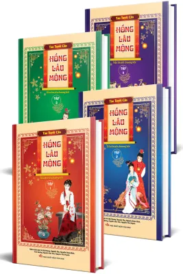 Sách - Hồng Lâu Mộng Trọn Bộ 4 Tập