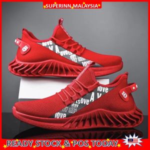 Superinn Terimark Flyknit Men Sneaker Sport Shoe Kasut Lelaki