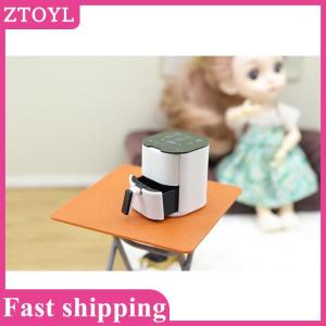 ZTOYL💝 1Pcs Miniature Kitchen Air Fryer 1 12 Scale Dollhouse Appliance Realistic Cooking Scene Arrangement