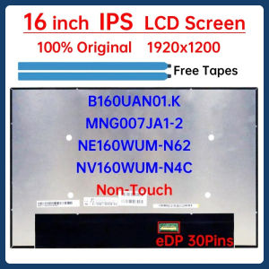 16" LCD Screen NE160WUM-N62 MNG007JA1-2 B160UAN01.K NV160WUM-N4C For Lenovo ThinkPad T16 P16s Gen 1 Gen 2 Gen 3 Display Panel