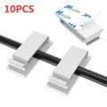 10 pcs Klip Kabel Tempel / Penjepit Kabel Dinding / Klip Kabel Dinding / Penjepit Kabel. 