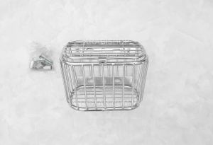 Rổ Inox Titan Mini gắn nhiều dòng xe Artistar