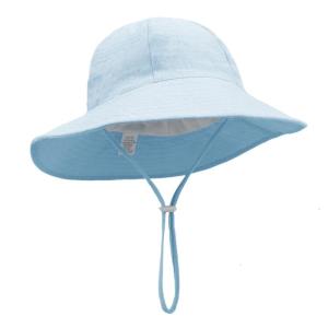 Toddler Sun Hat with Adjustable Chin Strap Comfortable Fit UPF50+ Baby Bucket Caps for Beach and Park Travel