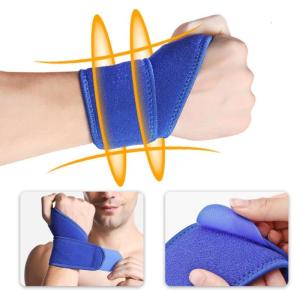 Wrist and Thumb Support Breathable Adjustable Elastic Wrist Brace Wrist Compression Wrap Sports Wrist Guard for Fitness