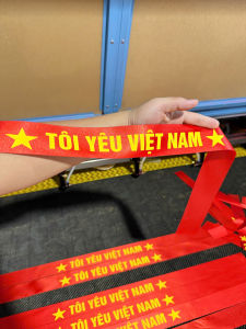 Băng Rôn Cờ Vẫy Tôi yêu Việt Nam mừng ngày 2/9 Băng rôn cổ động bóng đá vải phi bóng đẹp