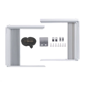 แผงด้านข้างโฟมสองชั้นแผงด้านข้างปรับได้หน้าต่างเครื่องปรับอากาศสำหรับบ้านฤดูร้อนฤดูหนาว