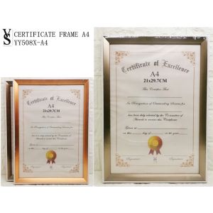 CERTIFICATE FRAME A4 (YY508X-A4)