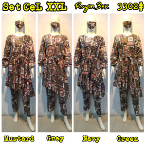 Setelan Rayon LD 110 CM Terbaru & Nyaman