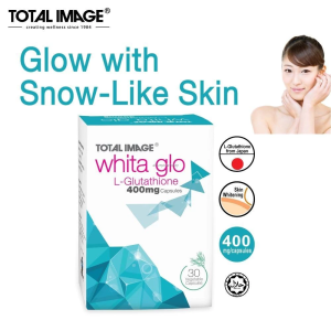 BUY 3  FREE 1【READY STOCK】100% Original Total Image Whita Glo L-Glutathione 400mg 30 capsules (Whitening Supplement)