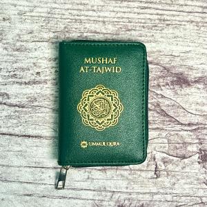 Al Quran Saku Resleting At Tajwid A7 Dilengkapi Tajwid Mudah Free Custom Nama dan Buku Dzikir