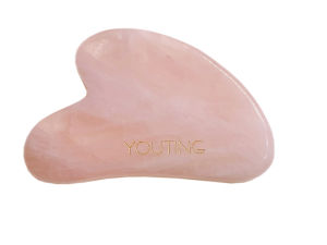 [SG SELLER][YOUTING] 100% Real Natural Rose Quartz/Green Jade Facial Roller Anti Aging Face Roller Massager