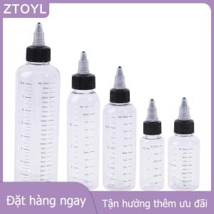 ZTOYL GUCHEN 30ml-250ml Plastic PET Liquid Capacity Dropper Bottles Pigment Ink Containers
