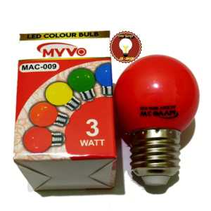 Lampu Led Dekorasi / Led Warna Merah 3 Watt Lumment MYVO Ping-Pong