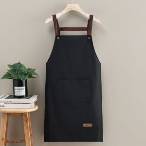 Waterproof Apron 1PC Practical Working Bib For Coffee Shop Barber Home Kitchen