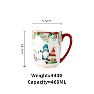 OMK Christmas Series 460ML Ceramic Mug Coffee Cup Christmas tableware