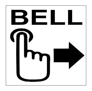 SIGN TANDA BELL DARI BAHAN AKRILIK