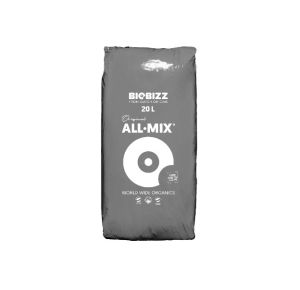 Biobizz All Mix 20 Litre ( A perfectly balanced and easy to use substrate Growing Medium Peat Base Mycorrhiza inside Garden Soil Seedling Soil Vegetable Soil Organic Soil)