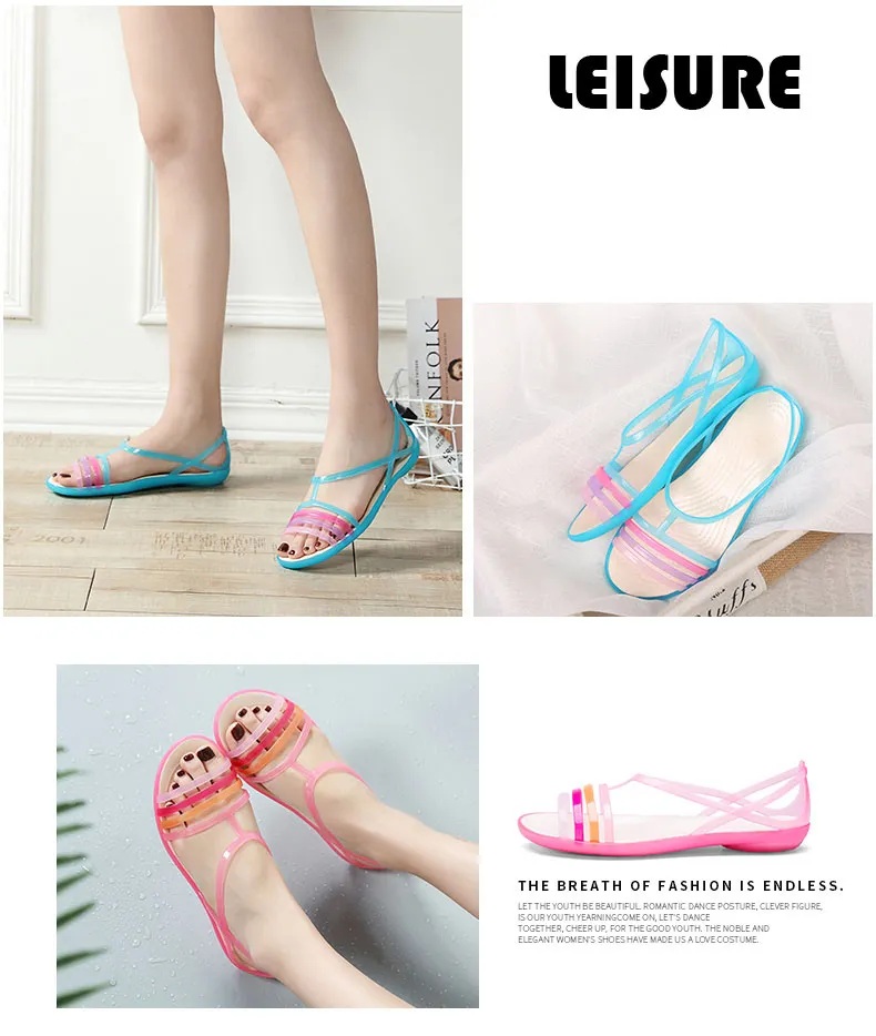 SAGYRITE Summer New Women Sandals Beach Quick Dry Shoes for Women