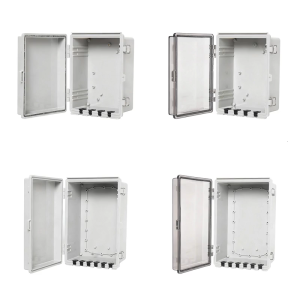 Electrical Enclosure Plastic Outdoor Electrical Connection Box Waterproof Power Box Indoor Wire Shell Easy to Install