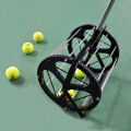 Tennis Ball Collector Pickup Ball 55Balls Capacity Tennis Ball Pickup Hopper Tennis Ball PickerTennis Ball Roller. 
