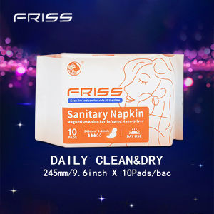 sanitary napkin free breathing ultra-thin anti-leakage day and night flow large combination pacek