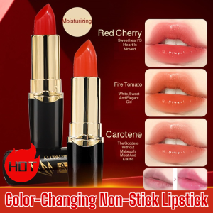 Temperature Change Lipstick Waterproof Non-Stick Lip Tint Long Lasting Moisturizing Lip Balm Color Changing Lip Makeup