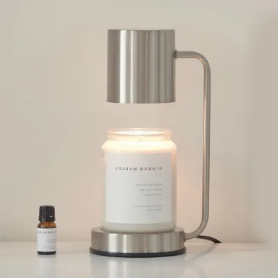 Korean Remote control dimming Candle Warmer Round Stand Candlelights Yankee Candle available with bulb with timer