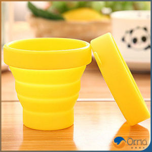 Orna แก้วน้ำพับได้ แก้วน้ำซิลิโคน ถ้วยยืดไสลด์ silicone folding cup มีสินค้าพร้อมส่ง