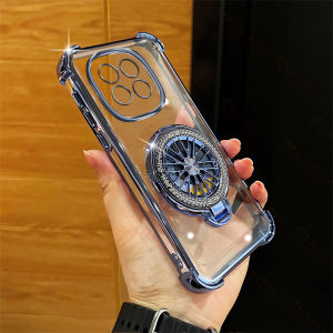 Zaptoc ตัวยึดเครื่องมือวัดการหมุนของสำหรับ IQOO Neo 10 5G เคสโทรศัพท์ปลอกอ่อนใสสี่มุมป้องกันการตกรวมทั้งหมด BF01-1ฝาหลัง