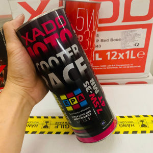 Dầu Nhớt Xe Tay Ga Cao Cấp XADO Scooter Race 7.5W-35 - RED BOOST 5W-30 MADE IN HOLLAND