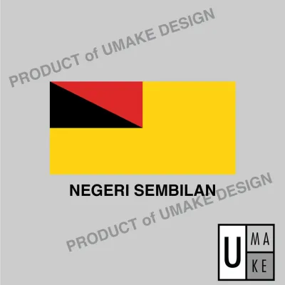 Magnetic Car Sticker Malaysia Flag / Bendera Negeri & Custom Logo - Waterproof UV Jalur Gemilang