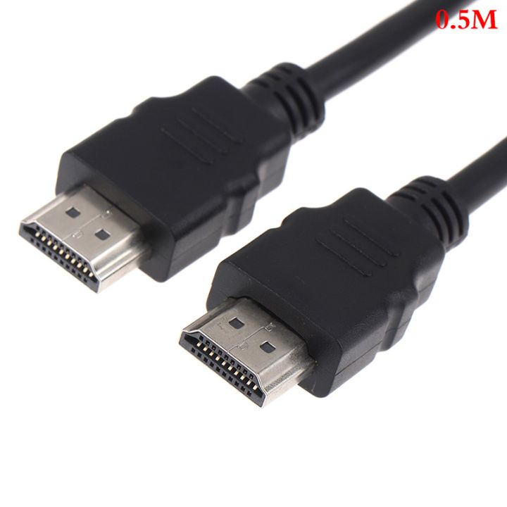 LYM 0.5/1/1.5M HDMI-compatible Cable 1080P Computer Monitor Video ...