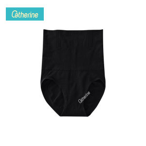 Catherine เอวสูงกางเกงเก็บพุง ผ้าทอ ลายรังผึ้ง ผ้ายืดเยอะ ลดหน้าท้อง กระชับพุง มีแกนไม่ม้วน