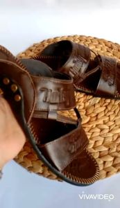 SANDAL PRIA TERBARU KULIT SAPI HRYM 07