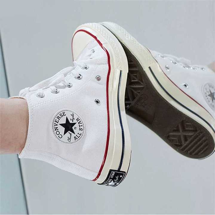 Converse white rubber clearance shoes