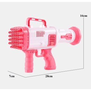 [SALE] Máy thổi bong bóng 32 nòng - Súng bắn xà phòng nhiều nòng cho bé - TẶNG 4 V PIN - SHOP TUẤN NGHIA 2