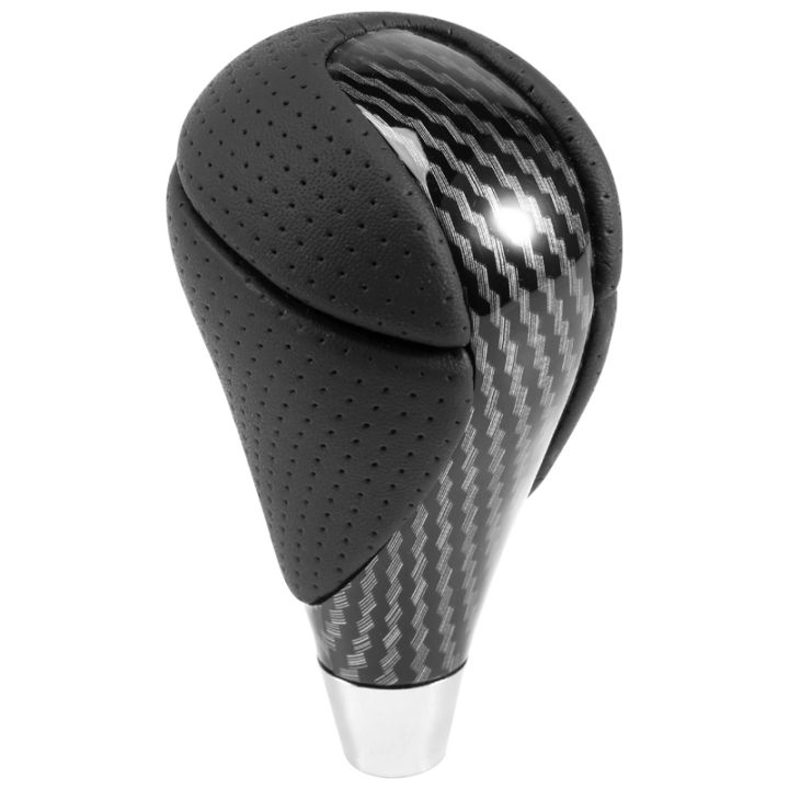 Black Carbon Fiber Gear Shift Knob For Toyota Land Cruiser Prado & Lexus GX460