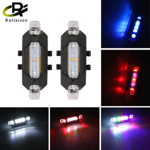 Đèn Xe Đạp Đèn Hậu Sau Chống Nước Đèn LED Kiểu Sạc Pin Hoặc Sạc Pin Kiểu USB Đèn Cầm Tay Cho Xe Đạp