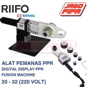 RIIFO Pemanas PPR 20 - 32 (220v) Digital Display Fusion Machine PP-R RIFENG RUCIKA TIGRIS