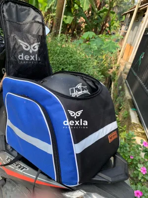 Tas Motor Tas sepeda Box motor touring side bag motor dilengkapi + raincover